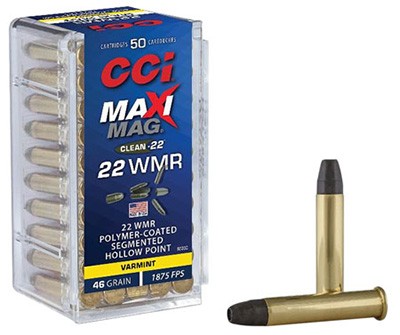 CCI 22WMR MAXI SHP 50 - 556 Black Friday Promotion